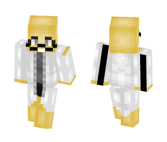 Doctor Alphys - Female Minecraft Skins - image 1