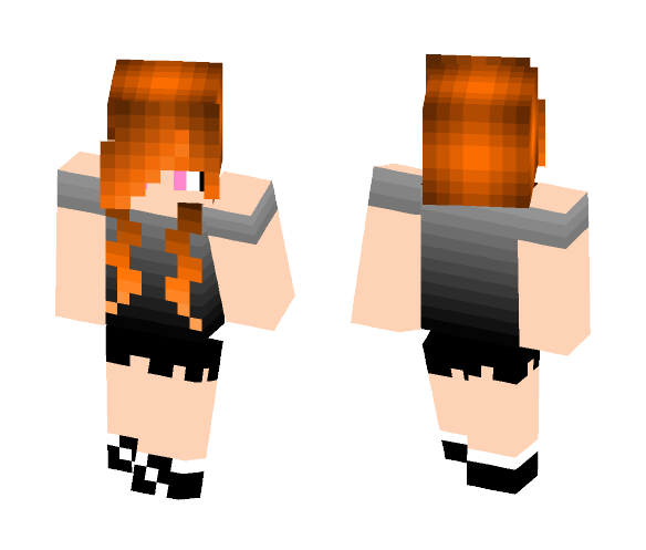 Emo Girl - Girl Minecraft Skins - image 1