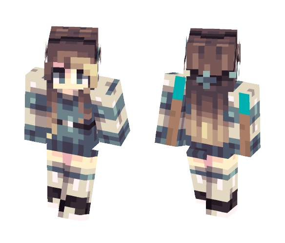 Stripes - Female Minecraft Skins - image 1