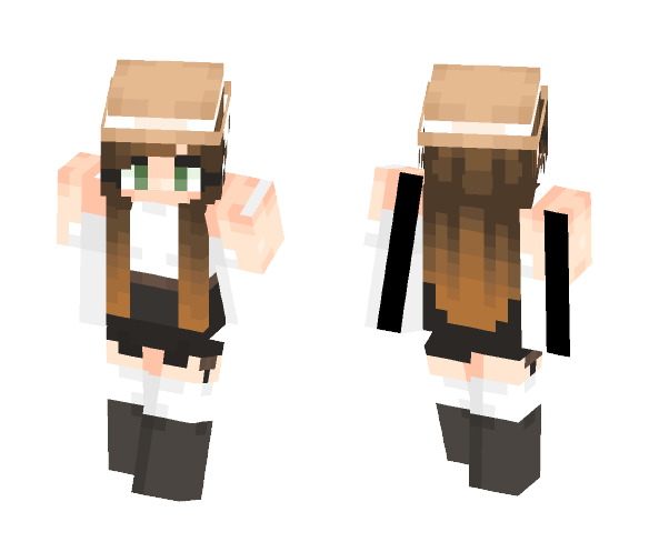 | Sound of walking away - Female Minecraft Skins - image 1