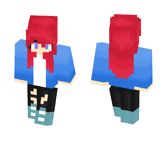 I don't care - Female Minecraft Skins - image 1