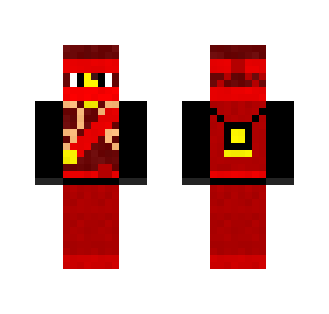 Kai THE Fire Ninja! (Hands of Time) - Male Minecraft Skins - image 2