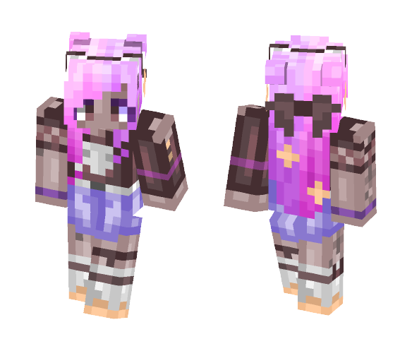 Download Free Pure Joy of Nothingness ❤❤ Skin for Minecraft image 1 Pure Joy of Nothingness ❤❤ - Female Minecraft Skins - image 1