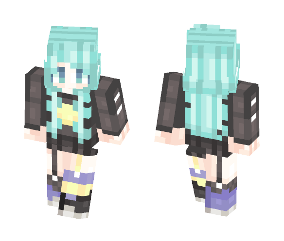 Space - Female Minecraft Skins - image 1