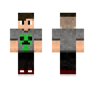 Creeper T-shirt - Male Minecraft Skins - image 2