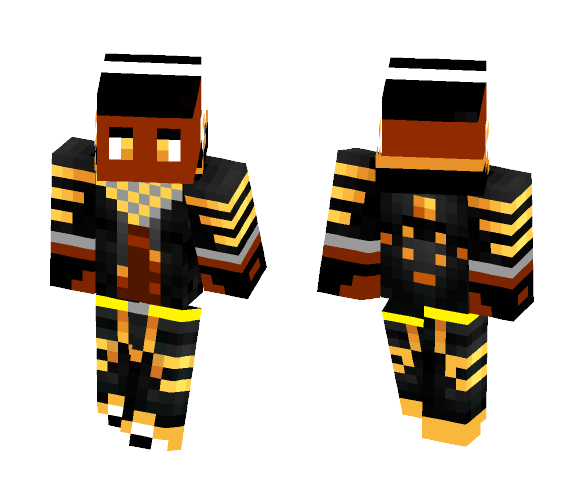 Download Free Golden Gamer (Honeh Gaming) Skin for Minecraft image 1 Golden Gamer (Honeh Gaming) - Male Minecraft Skins - image 1