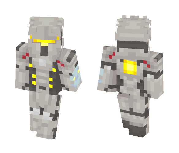 Overwatch Reinhardt - Male Minecraft Skins - image 1