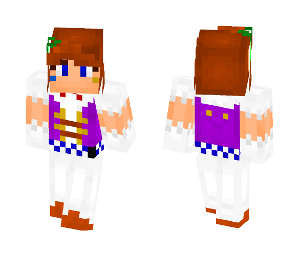 【戯白メリー】 Kohaku Merry - Female Minecraft Skins - image 1