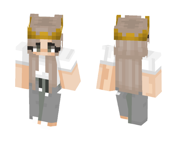Download Free queen Skin for Minecraft image 1 queen - Female Minecraft Skins - image 1