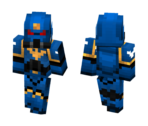 Warhammer 40k - Ultra Marine - Male Minecraft Skins - image 1