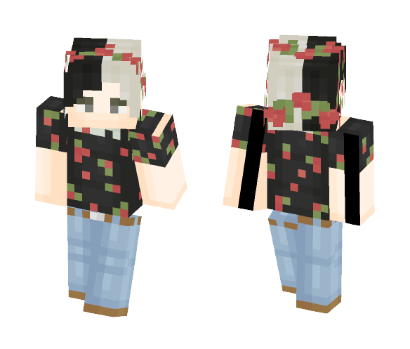 Flower Boy - Boy Minecraft Skins - image 1