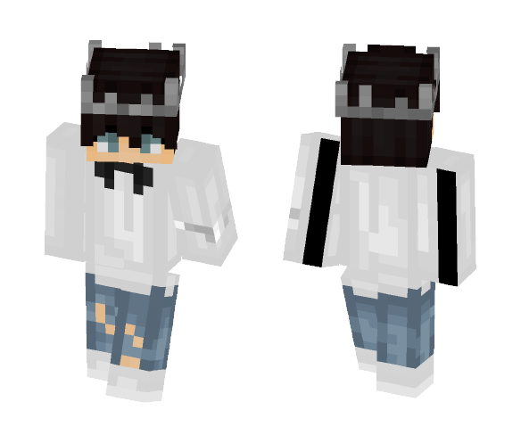 Boy and his crown - Boy Minecraft Skins - image 1