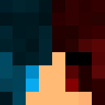 Half Fire Half Water Elemental Girl - Girl Minecraft Skins - image 3