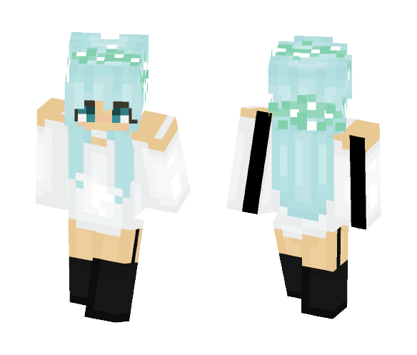 Flower Girl - Girl Minecraft Skins - image 1