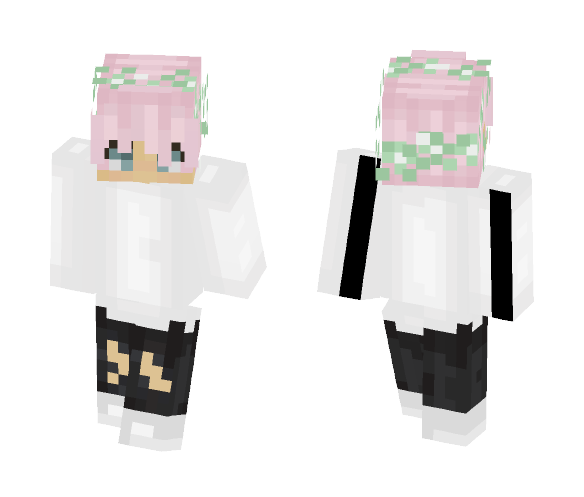 Flower boy - Boy Minecraft Skins - image 1