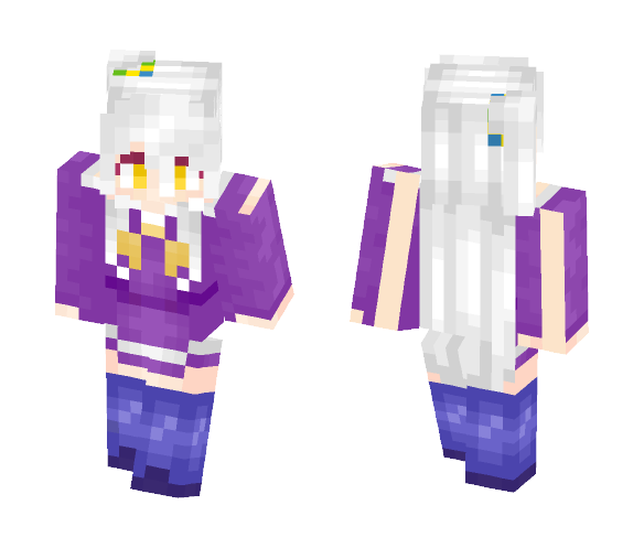 Shiro - Female Minecraft Skins - image 1