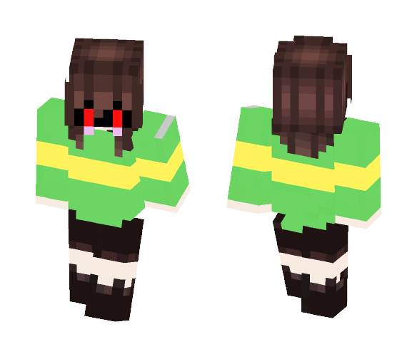 Chara-- Undertale - Male Minecraft Skins - image 1