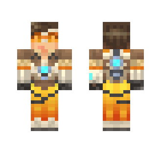 Overwatch - Tracer - Female Minecraft Skins - image 2