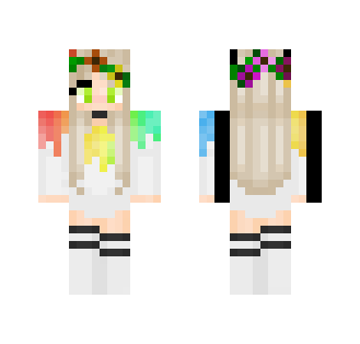 xPastelCrafter - Paint Splatters - Female Minecraft Skins - image 2