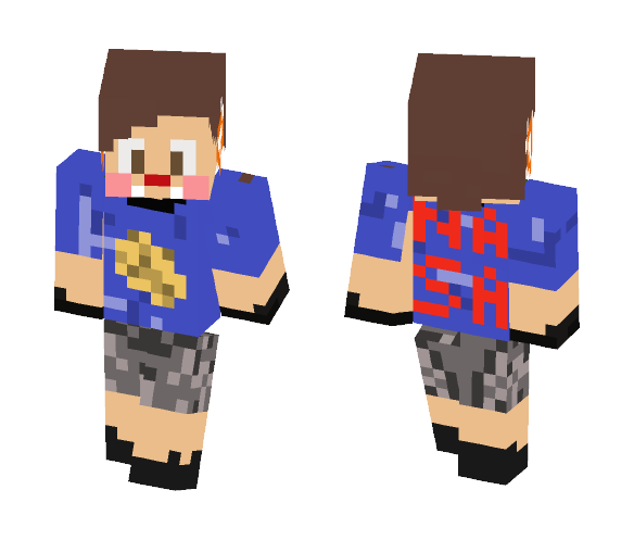 Chip NASA - Male Minecraft Skins - image 1