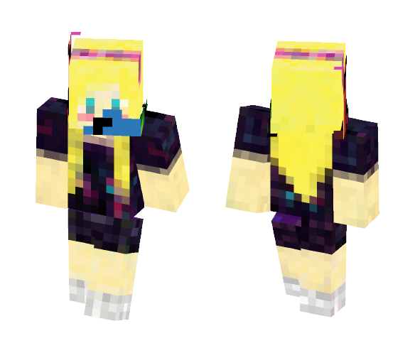 Galaxy Girl - Girl Minecraft Skins - image 1