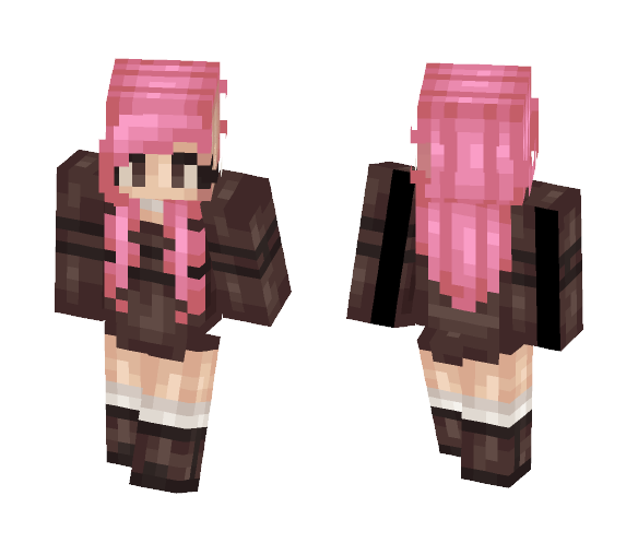 Download Free Test of stress // Thank you Skin for Minecraft image 1 Test of stress // Thank you - Female Minecraft Skins - image 1