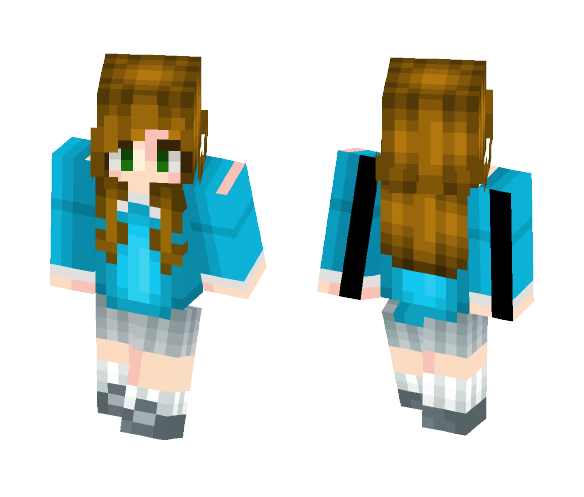 School Girl - Girl Minecraft Skins - image 1