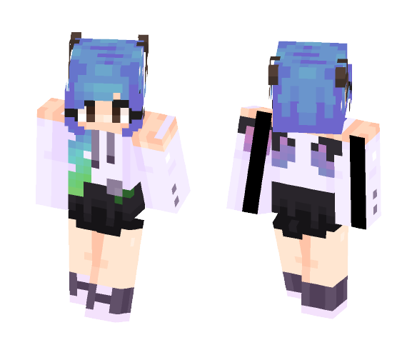 | Wasted Youth - Female Minecraft Skins - image 1