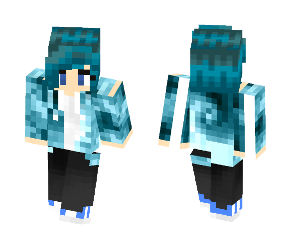 Hann Banann Hoodie Version! - Female Minecraft Skins - image 1