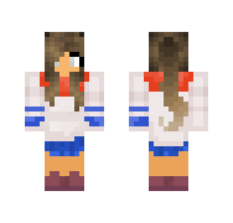 ~school girl~ponytail changed~ - Female Minecraft Skins - image 2