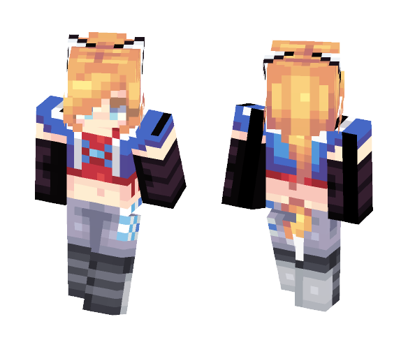 Download Free Daina - Vocaloid - Skin for Minecraft image 1 Daina - Vocaloid - - Female Minecraft Skins - image 1