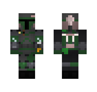 Green Mandalorian | Star Wars - Male Minecraft Skins - image 2