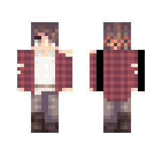 Yay Flannel - Collab /w Cloud - Male Minecraft Skins - image 2