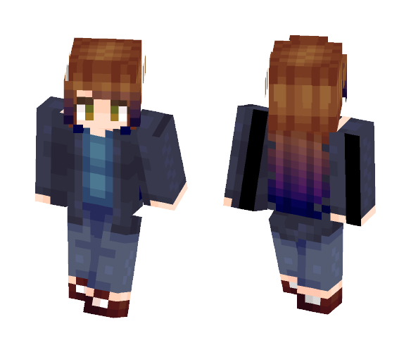 b l u e - Female Minecraft Skins - image 1