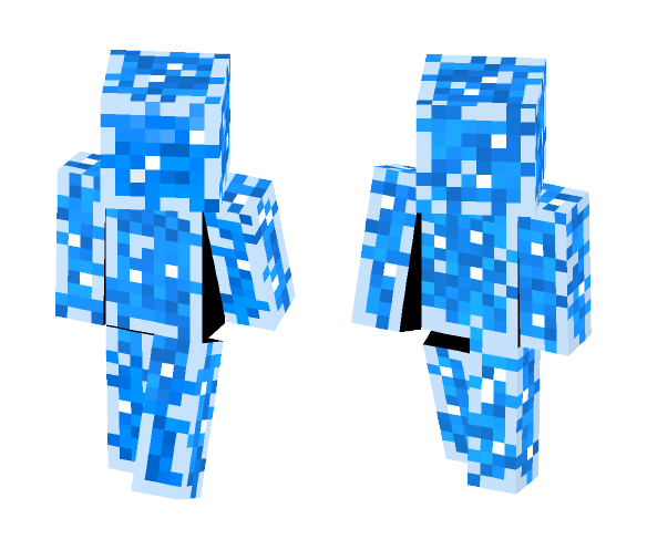 Download Free The Glass Water Bottle Skin for Minecraft image 1 The Glass Water Bottle - Male Minecraft Skins - image 1
