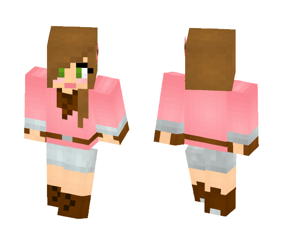 Hunter Girl - Girl Minecraft Skins - image 1