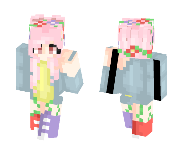 Download Free Pastel- Skin Contest Skin for Minecraft image 1 Pastel- Skin Contest - Female Minecraft Skins - image 1