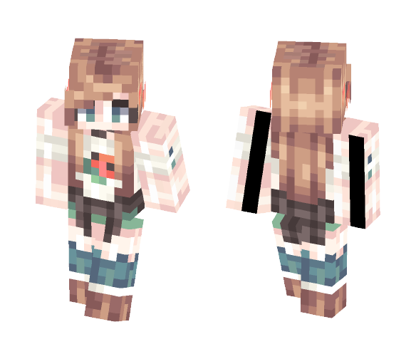 Download Free Seedless Skin for Minecraft image 1 Seedless - Female Minecraft Skins - image 1