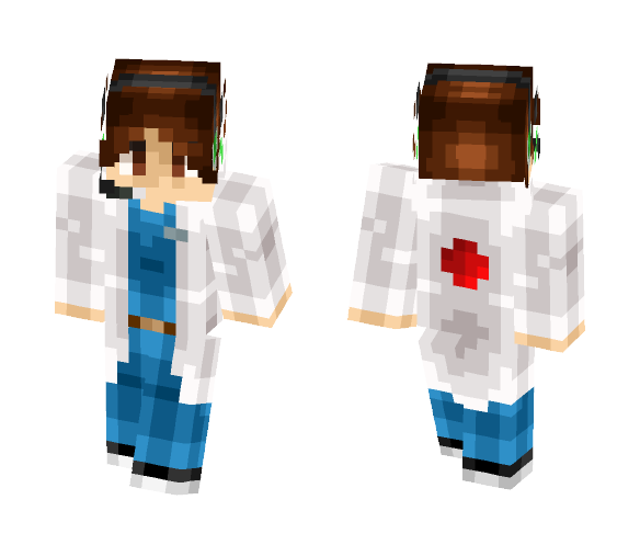 DrRedSkull (request) - Male Minecraft Skins - image 1