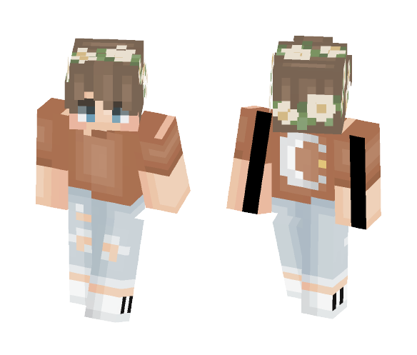 ♡ aaronmoon ♡ - Male Minecraft Skins - image 1