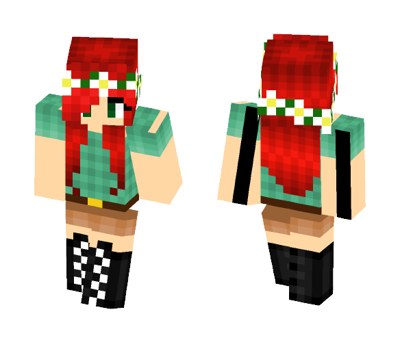 Outdoorsy Girl - Girl Minecraft Skins - image 1