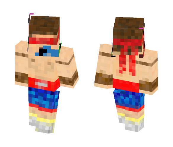 Leesin League of Legends - Male Minecraft Skins - image 1