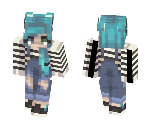 OC - Yunax - Female Minecraft Skins - image 1