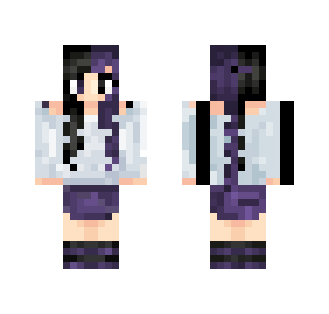 Purple and Black