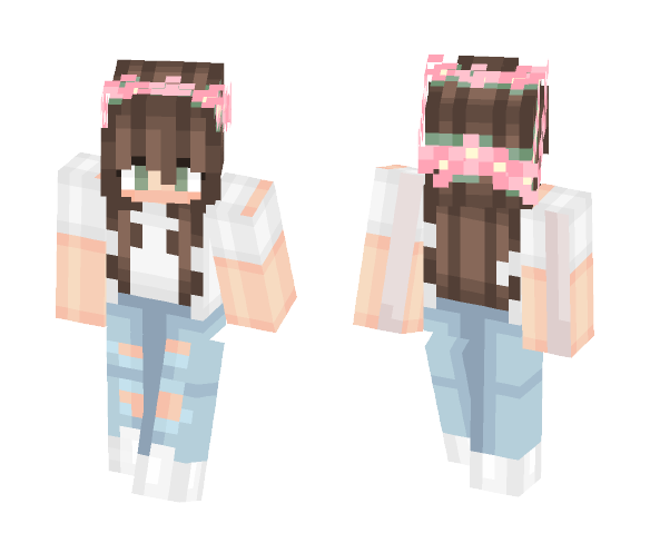 itzgashpvp - Female Minecraft Skins - image 1