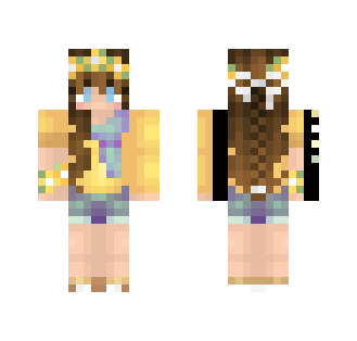 ✿ springtime - Female Minecraft Skins - image 2