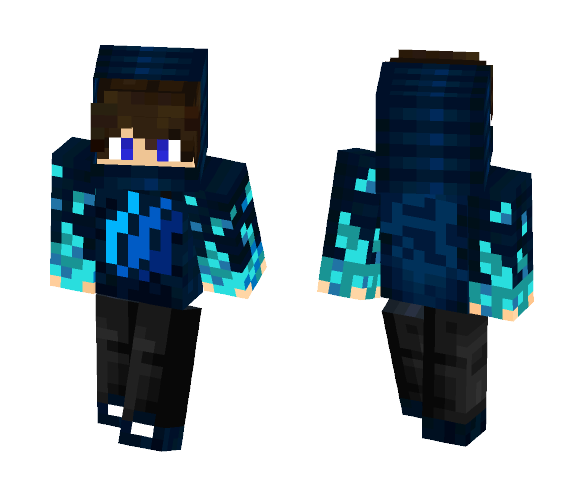 MrPhoenix Water (Landon Logo) - Male Minecraft Skins - image 1