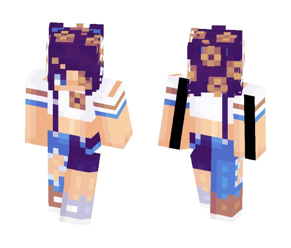 ????| Sunflower Season - Female Minecraft Skins - image 1