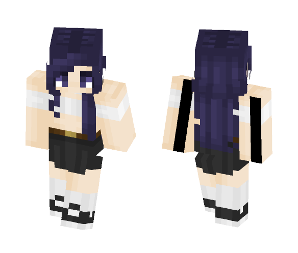 Caliginous Figure - Female Minecraft Skins - image 1