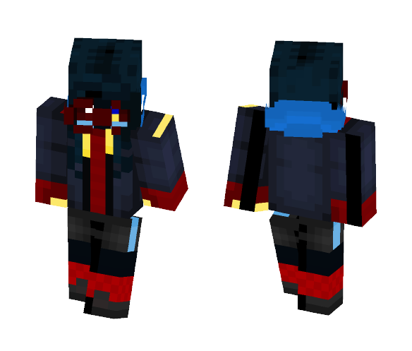 ????Errortale - Sans Girl???? - Female Minecraft Skins - image 1